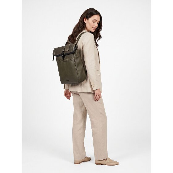 Burkely Minimal Mason Daypack Leder 37 cm Laptopfach