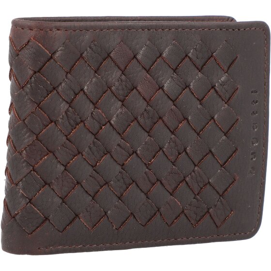 bugatti Woven Geldbörse Leder 11 cm