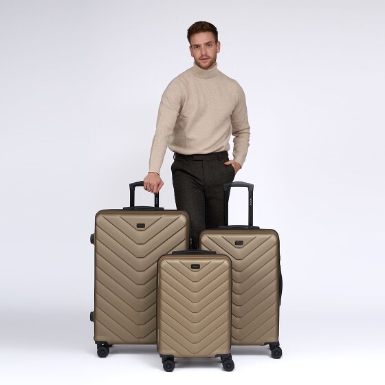 Redolz Essentials 07 3-SET 4 Rollen Kofferset 3-teilig
