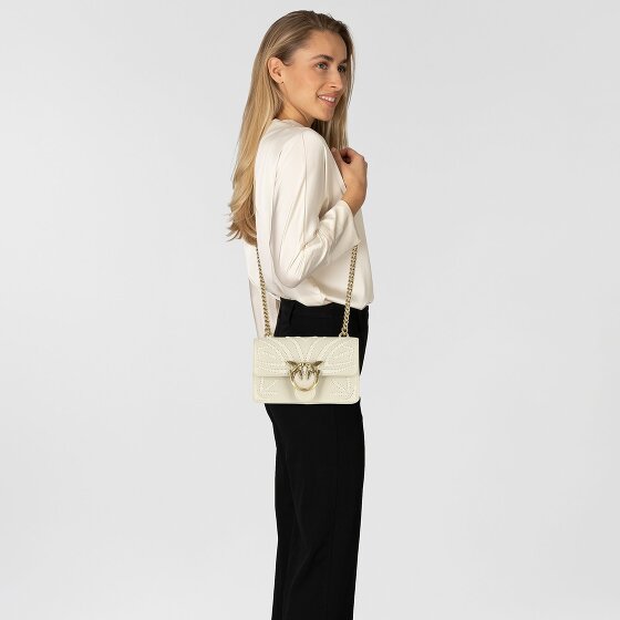 PINKO Love One Umhängetasche Leder 20.5 cm
