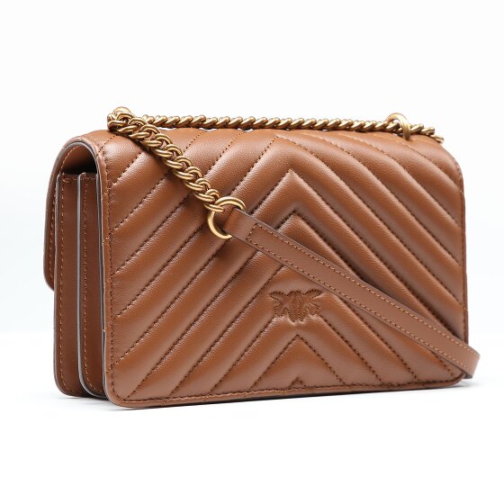 PINKO Love One Umhängetasche Leder 21 cm