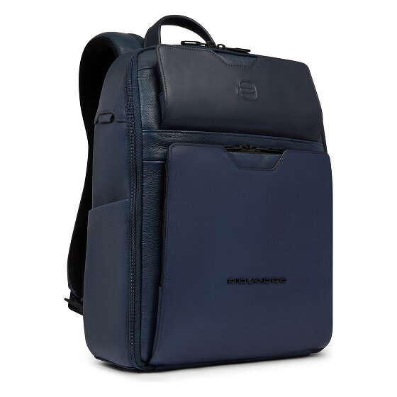Piquadro Ael Daypack Leder 37 cm Laptopfach