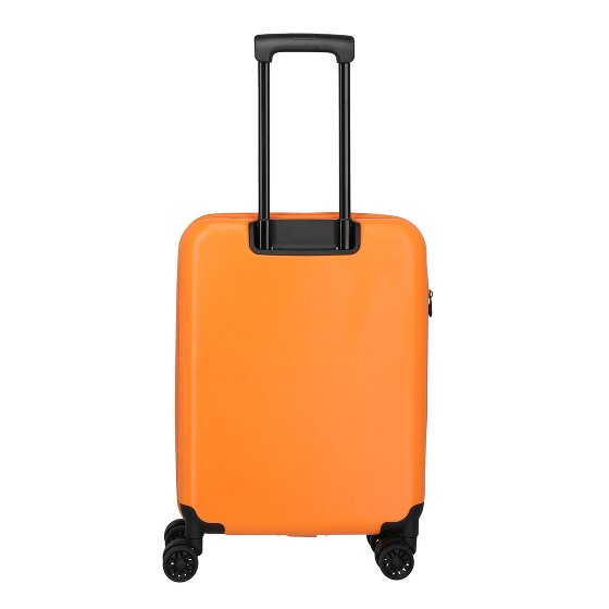 Travelite Basics 4 Rollen Kabinentrolley 55 cm mit Dehnfalte