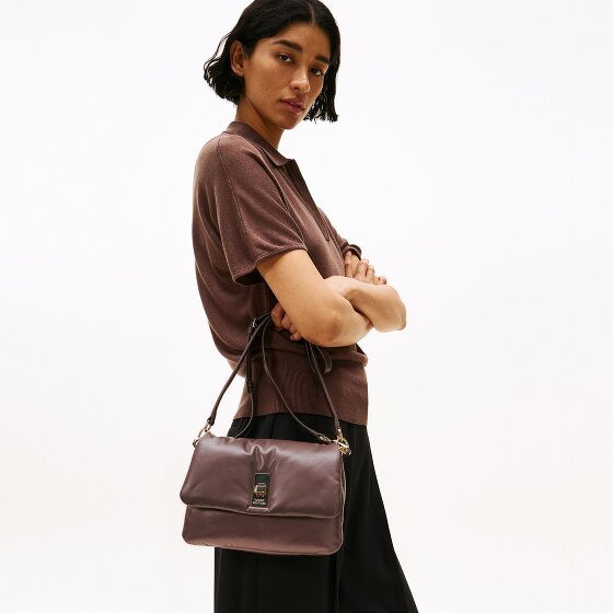 Tommy Hilfiger Soft Leather Schultertasche Leder 27 cm