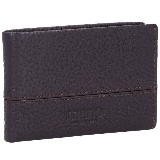 mano Don Tommas Geldbörse Leder 10 cm