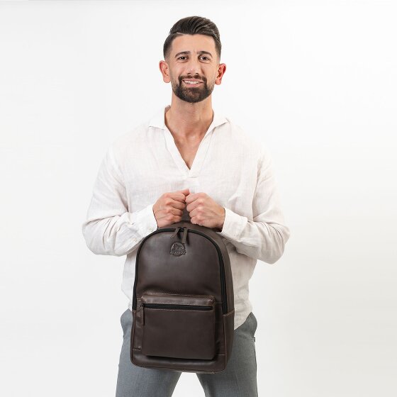 Farmhood Nashville Business-Rucksack Leder 44 cm Laptopfach