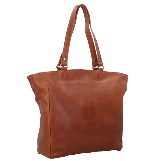 The Chesterfield Brand Wax Pull Up Schultertasche Leder 36 cm Laptopfach