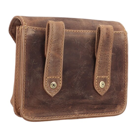 Greenburry Vintage Gürteltasche Leder 15 cm