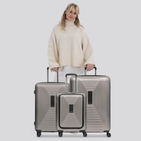 Redolz Essentials 14 4 Rollen Kofferset 3-teilig mit Dehnfalte