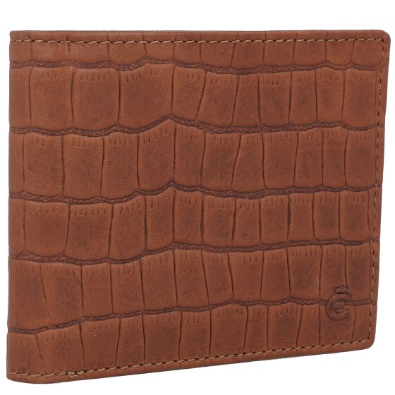 Esquire Dallas Croco Geldbörse RFID Schutz Leder 11 cm