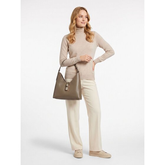 Furla Goccia Schultertasche Leder 30 cm