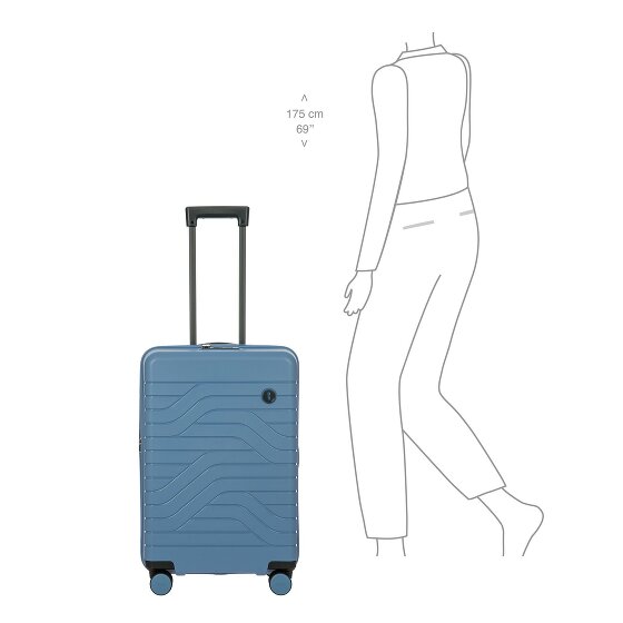 Bric's BY Ulisse 4-Rollen Trolley 65 cm