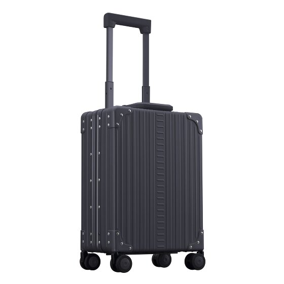 Aleon Business 4-Rollen Kabinentrolley Aluminium 50 cm Laptopfach