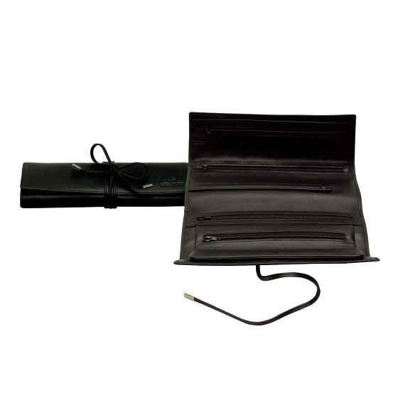 Windrose Nappa Schmuckkasten Leder 23.5 cm