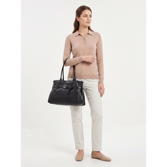 Coccinelle Sabine Schultertasche Leder 36 cm