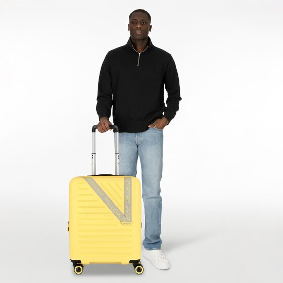 American Tourister Dynabelt 4 Rollen Kabinentrolley 55 cm mit Dehnfalte