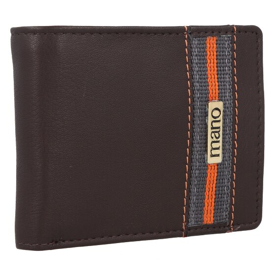 mano Don Leonardo Geldbörse RFID Leder 10 cm