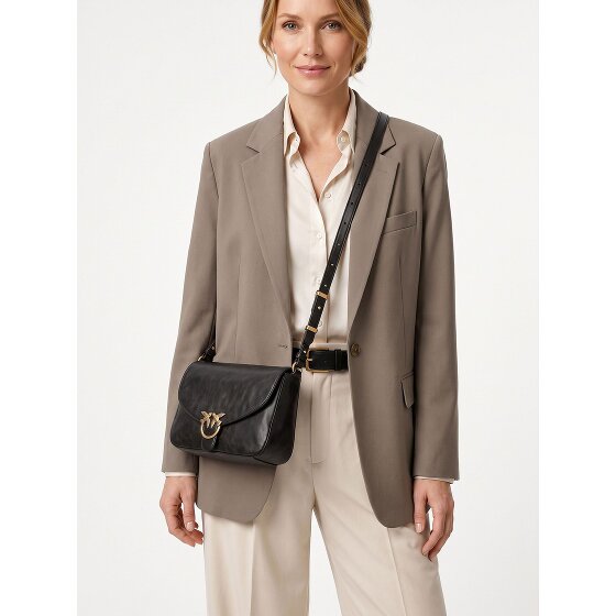 PINKO Love Satchel Classic Umhängetasche Leder 27 cm