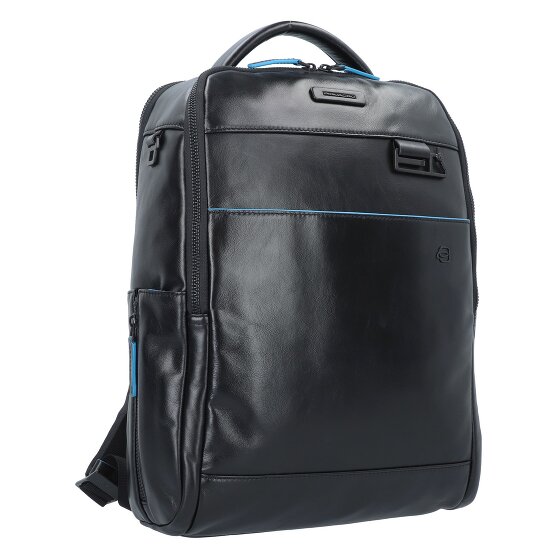 Piquadro Blue Square Revamp Business-Rucksack Leder 37 cm Laptopfach