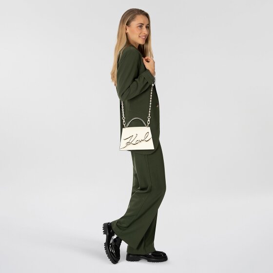 Karl Lagerfeld Signature 2.0 Handtasche Leder 21.5 cm