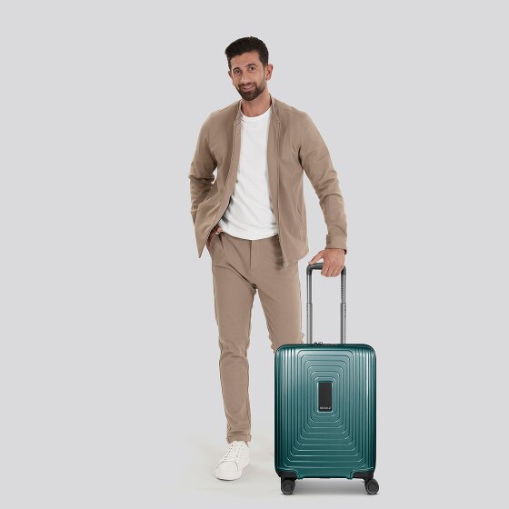 Redolz Essentials 14 4 Rollen Kabinentrolley 55 cm mit Dehnfalte