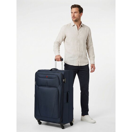 Wenger Beaumont 4 Rollen Trolley XL 87 cm mit Dehnfalte