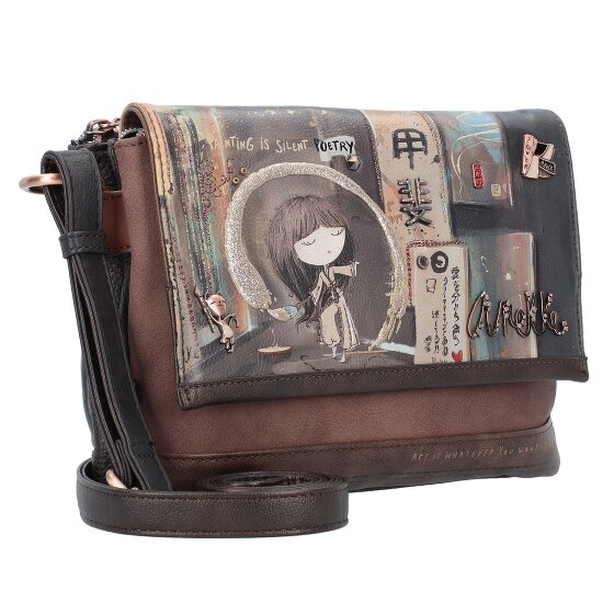 Anekke Shoen Brown Umhängetasche 26 cm
