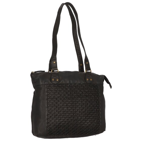 Greenland Nature Femi & Nine Schultertasche Leder 35 cm