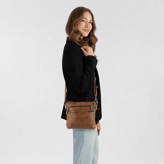 Harbour 2nd Soft Weaving Umhängetasche Leder 25 cm