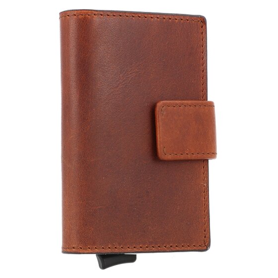 Maître Birkenfeld c-three Kreditkartenetui RFID Schutz Leder 6.5 cm