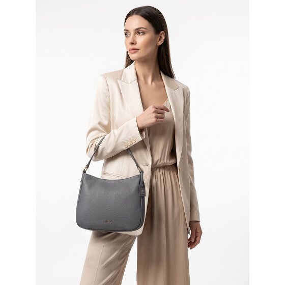 Lazarotti Bologna Leather Hobo Schultertasche Leder 27 cm