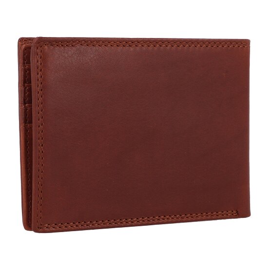 Greenburry Vintage Geldbörse RFID Schutz Leder 12 cm