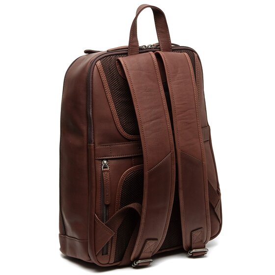 The Chesterfield Brand Wax Pull Up Detroit Business-Rucksack Leder 39 cm Laptopfach