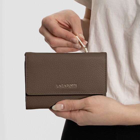 Lazarotti Bologna Leather Geldbörse Leder 14 cm Lazarotti Bologna Leather Geldbörse Leder 14 cm