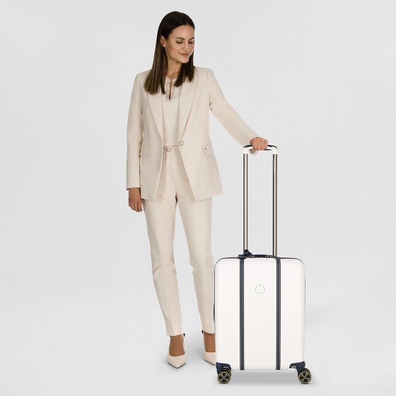 Delsey Paris Cadence 4 Rollen Kabinentrolley 55 cm mit Dehnfalte