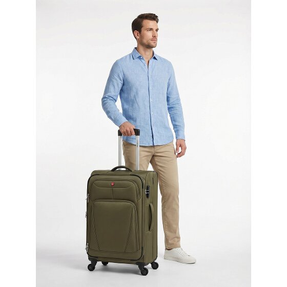 Wenger Beaumont 4 Rollen Trolley M 67 cm mit Dehnfalte