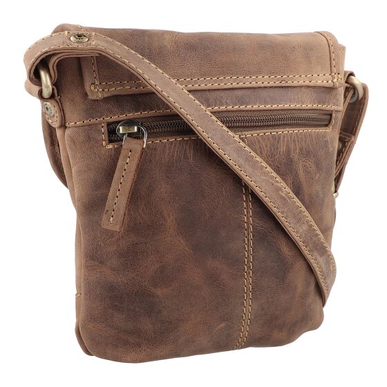 Greenburry Vintage Umhängetasche II Leder 17 cm