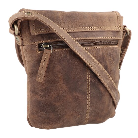 Greenburry Vintage Umhängetasche II Leder 17 cm