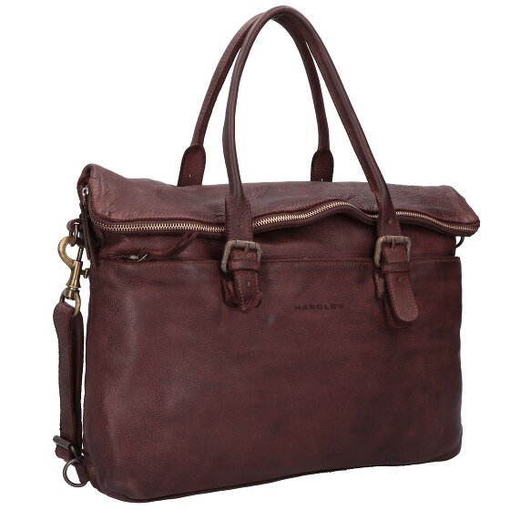 Harold's Submarine Aktentasche Leder 36 cm Laptopfach