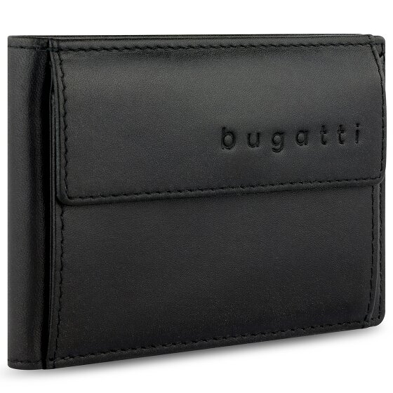 bugatti Super Slim Geldbörse RFID Schutz Leder 10 cm