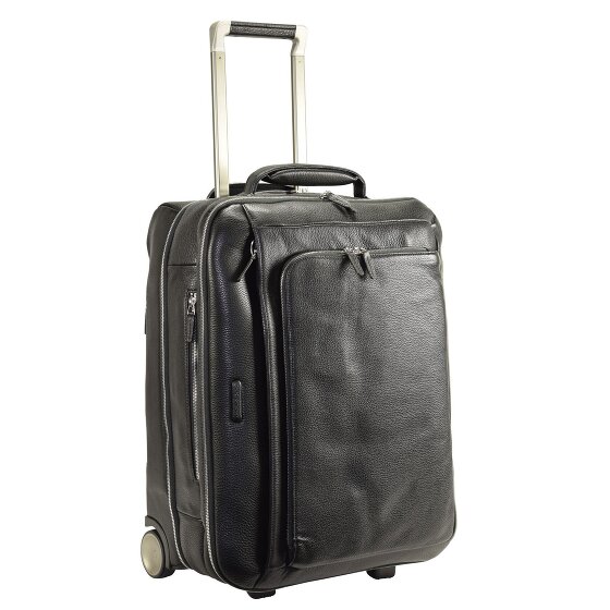 Piquadro Modus 2-Rollen Businesstrolley Leder 52 cm Laptopfach