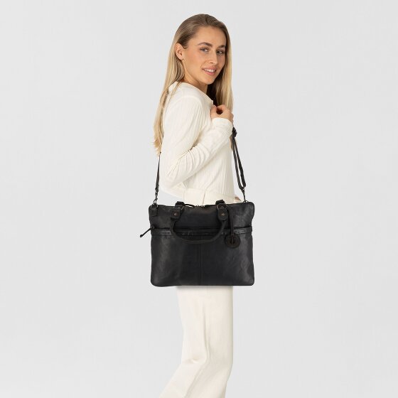 Harbour 2nd Urban Poets Laptoptasche Leder 38 cm