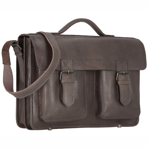 Greenland Nature Aktentasche Leder 40 cm