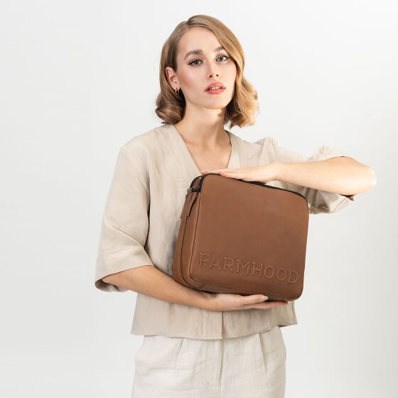 Farmhood Nashville XL Umhängetasche 2 Fächer Leder 29 cm Farmhood Nashville XL Umhängetasche 2 Fächer Leder 29 cm