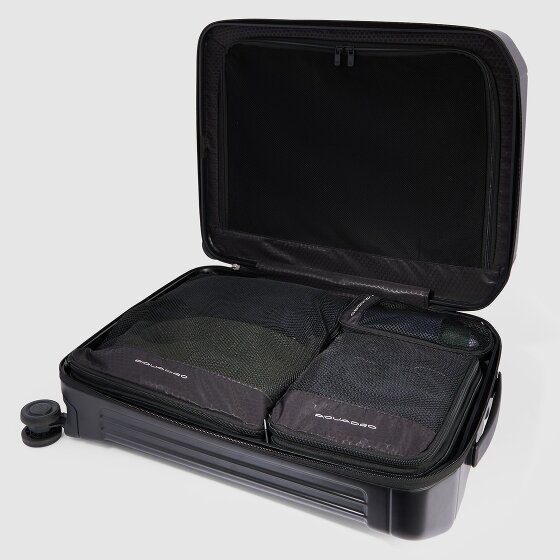 Piquadro Packing cube Packtasche 19 cm mit Dehnfalte