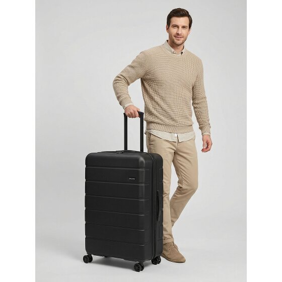 Saxoline Miami 4 Rollen Trolley L 75 cm mit Dehnfalte