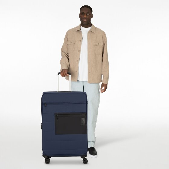 Samsonite Vaycay 4 Rollen Trolley 77 cm mit Dehnfalte