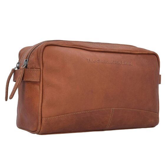 The Chesterfield Brand Wax Pull Up Kulturbeutel Leder 29 cm