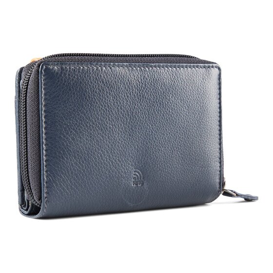 Greenburry Nappa Geldbörse RFID Schutz Leder 14 cm
