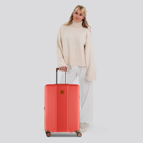Bric's Ferrara 4 Rollen Trolley M 67 cm mit Dehnfalte